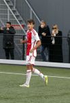Amsterdam 11 november 2023
Damian v d Vaart in Ajax O18 tegen fc Den Haag op de toekomst. Zijn moeder Sylvie Meis en vriend Wim Beelen zijn aanwezig.