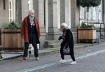 Amsterdam 30 november 2023
Jeroen Krabben en zijn vrouw Herma Krabbe in hun biro onderweg naar het Waldorf Astoria Hotel.