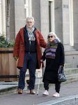 Amsterdam 30 november 2023
Jeroen Krabben en zijn vrouw Herma Krabbe in hun biro onderweg naar het Waldorf Astoria Hotel.