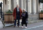 Amsterdam 30 november 2023
Jeroen Krabben en zijn vrouw Herma Krabbe in hun biro onderweg naar het Waldorf Astoria Hotel.