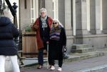 Amsterdam 30 november 2023
Jeroen Krabben en zijn vrouw Herma Krabbe in hun biro onderweg naar het Waldorf Astoria Hotel.