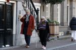 Amsterdam 30 november 2023
Jeroen Krabben en zijn vrouw Herma Krabbe in hun biro onderweg naar het Waldorf Astoria Hotel.