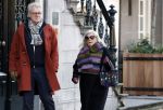 Amsterdam 30 november 2023
Jeroen Krabben en zijn vrouw Herma Krabbe in hun biro onderweg naar het Waldorf Astoria Hotel.