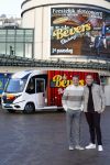 Scheveningen 23 november 2023
John de Bever en Kees de Bever ( Kees Stevens) voor hun camper bij het circustheater.