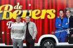 Scheveningen 23 november 2023
John de Bever en Kees de Bever ( Kees Stevens) voor hun camper bij het circustheater.