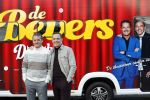 Scheveningen 23 november 2023
John de Bever en Kees de Bever ( Kees Stevens) voor hun camper bij het circustheater.