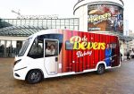 Scheveningen 23 november 2023
John de Bever en Kees de Bever ( Kees Stevens) voor hun camper bij het circustheater.