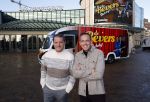 Scheveningen 23 november 2023
John de Bever en Kees de Bever ( Kees Stevens) voor hun camper bij het circustheater.