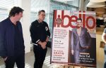 Hoofddorp 14 november 2023
Presentatie Libello ( libelle) voor mannen met op de cover Kees Tol .
Ook Steven Kazan en Hilmar Mulder waren aawezig bij de DPG