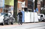 Amsterdam 4 novemnber 2023
Leco v Zadelhoff op de fiets in Amsterdam zuid