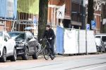 Amsterdam 4 novemnber 2023
Leco v Zadelhoff op de fiets in Amsterdam zuid