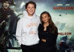 Amsterdam 21 november 2023
Premiere Napoleon in Pathe Arena. Matheu Hinzen met vriendin