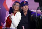 Amsterdam 8 april 2022
Boekenbal is dit jaar in de escape.
Matthijs v Nieuwkerk met zijn vriendin Martha Riemsma