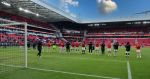 Eindhoven, 12 November 2023
Kompetitiewedstrijd PSV-PEC Zwolle, eindstand 4-0
PSV Selektie dank publiek na afloop wedstrijd