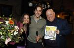 Asten 2 november 2023
Boekpresentatie Peter Gillis op park Prinsesmeer.
Aanwezig vriendin Wendy v Hout en zijn kinderen Mark Inge en Ruud . Mark Baanders reikte het eerste boek uit.