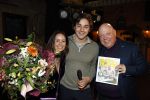 Asten 2 november 2023
Boekpresentatie Peter Gillis op park Prinsesmeer.
Aanwezig vriendin Wendy v Hout en zijn kinderen Mark Inge en Ruud . Mark Baanders reikte het eerste boek uit.