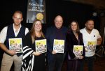 Asten 2 november 2023
Boekpresentatie Peter Gillis op park Prinsesmeer.
Aanwezig vriendin Wendy v Hout en zijn kinderen Mark Inge en Ruud . Mark Baanders reikte het eerste boek uit.