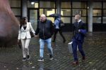 Utrecht 13 november 2023
Rechtszaak Wendy v Hout tegen haar expartner Joey S. Wendy kwam samen met partenre Peter Gillis naar de rechtbank in Utrecht .
