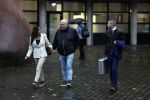 Utrecht 13 november 2023
Rechtszaak Wendy v Hout tegen haar expartner Joey S. Wendy kwam samen met partenre Peter Gillis naar de rechtbank in Utrecht .