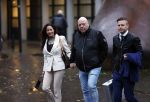 Utrecht 13 november 2023
Rechtszaak Wendy v Hout tegen haar expartner Joey S. Wendy kwam samen met partenre Peter Gillis naar de rechtbank in Utrecht .