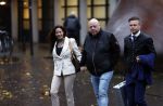 Utrecht 13 november 2023
Rechtszaak Wendy v Hout tegen haar expartner Joey S. Wendy kwam samen met partenre Peter Gillis naar de rechtbank in Utrecht .