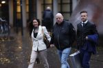 Utrecht 13 november 2023
Rechtszaak Wendy v Hout tegen haar expartner Joey S. Wendy kwam samen met partenre Peter Gillis naar de rechtbank in Utrecht .
