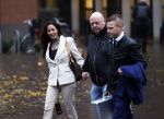 Utrecht 13 november 2023
Rechtszaak Wendy v Hout tegen haar expartner Joey S. Wendy kwam samen met partenre Peter Gillis naar de rechtbank in Utrecht .