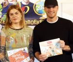 Hilversum 3 november 2023
Presentatie van de nieuwe prenten boeken met Prinses Eloise en Giel de Winter .