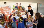 Hilversum 3 november 2023
Presentatie van de nieuwe prenten boeken met Prinses Eloise en Giel de Winter .