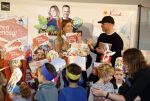 Hilversum 3 november 2023
Presentatie van de nieuwe prenten boeken met Prinses Eloise en Giel de Winter .