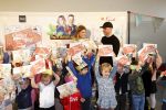 Hilversum 3 november 2023
Presentatie van de nieuwe prenten boeken met Prinses Eloise en Giel de Winter .