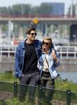 Amsterdam 20 mei 2023
Rob Kemps samen met zijn nieuwe vriendin Stephanie Klaver .