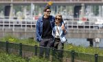 Amsterdam 20 mei 2023
Rob Kemps samen met zijn nieuwe vriendin Stephanie Klaver .