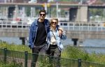 Amsterdam 20 mei 2023
Rob Kemps samen met zijn nieuwe vriendin Stephanie Klaver .