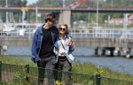 Amsterdam 20 mei 2023
Rob Kemps samen met zijn nieuwe vriendin Stephanie Klaver .