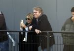 Amsterdam 11 november 2023
Damian v d Vaart in Ajax O18 tegen fc Den Haag op de toekomst. Zijn moeder Sylvie Meis en vriend Wim Beelen zijn aanwezig.