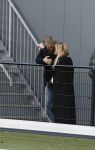 Amsterdam 11 november 2023
Damian v d Vaart in Ajax O18 tegen fc Den Haag op de toekomst. Zijn moeder Sylvie Meis en vriend Wim Beelen zijn aanwezig.