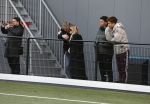Amsterdam 11 november 2023
Damian v d Vaart in Ajax O18 tegen fc Den Haag op de toekomst. Zijn moeder Sylvie Meis en vriend Wim Beelen zijn aanwezig.
