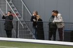 Amsterdam 11 november 2023
Damian v d Vaart in Ajax O18 tegen fc Den Haag op de toekomst. Zijn moeder Sylvie Meis en vriend Wim Beelen zijn aanwezig.