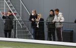 Amsterdam 11 november 2023
Damian v d Vaart in Ajax O18 tegen fc Den Haag op de toekomst. Zijn moeder Sylvie Meis en vriend Wim Beelen zijn aanwezig.