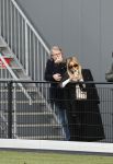Amsterdam 11 november 2023
Damian v d Vaart in Ajax O18 tegen fc Den Haag op de toekomst. Zijn moeder Sylvie Meis en vriend Wim Beelen zijn aanwezig.