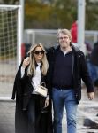 Amsterdam 11 november 2023
Damian v d Vaart in Ajax O18 tegen fc Den Haag op de toekomst. Zijn moeder Sylvie Meis en vriend Wim Beelen zijn aanwezig.