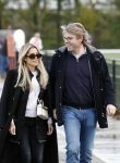 Amsterdam 11 november 2023
Damian v d Vaart in Ajax O18 tegen fc Den Haag op de toekomst. Zijn moeder Sylvie Meis en vriend Wim Beelen zijn aanwezig.