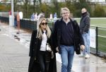 Amsterdam 11 november 2023
Damian v d Vaart in Ajax O18 tegen fc Den Haag op de toekomst. Zijn moeder Sylvie Meis en vriend Wim Beelen zijn aanwezig.