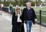 Amsterdam 11 november 2023
Damian v d Vaart in Ajax O18 tegen fc Den Haag op de toekomst. Zijn moeder Sylvie Meis en vriend Wim Beelen zijn aanwezig.