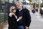 Amsterdam 11 november 2023
Damian v d Vaart in Ajax O18 tegen fc Den Haag op de toekomst. Zijn moeder Sylvie Meis en vriend Wim Beelen zijn aanwezig.