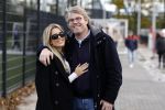 Amsterdam 11 november 2023
Damian v d Vaart in Ajax O18 tegen fc Den Haag op de toekomst. Zijn moeder Sylvie Meis en vriend Wim Beelen zijn aanwezig.