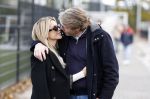 Amsterdam 11 november 2023
Damian v d Vaart in Ajax O18 tegen fc Den Haag op de toekomst. Zijn moeder Sylvie Meis en vriend Wim Beelen zijn aanwezig.