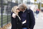 Amsterdam 11 november 2023
Damian v d Vaart in Ajax O18 tegen fc Den Haag op de toekomst. Zijn moeder Sylvie Meis en vriend Wim Beelen zijn aanwezig.