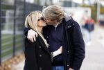 Amsterdam 11 november 2023
Damian v d Vaart in Ajax O18 tegen fc Den Haag op de toekomst. Zijn moeder Sylvie Meis en vriend Wim Beelen zijn aanwezig.